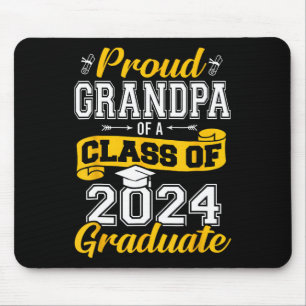 Tapis De Souris Grand-Père D'Un Cl De 2024 Diplômés De Troisième C