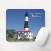 Tapis De Souris Grand phare de Sable Point mousepac (Avec souris)