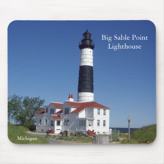 Tapis De Souris Grand phare de Sable Point mousepac (Devant)