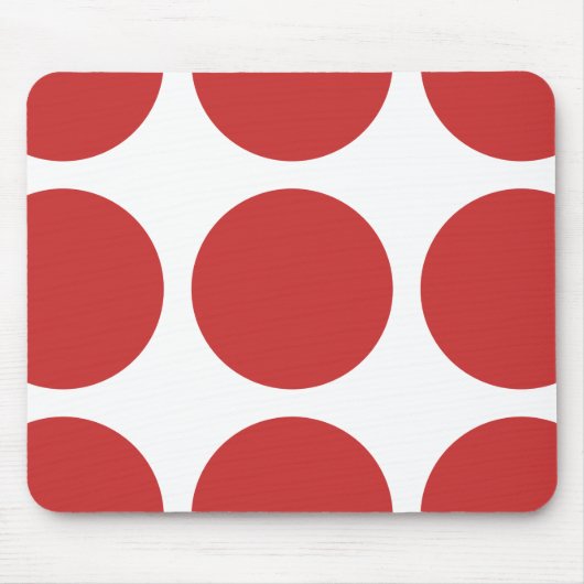 Tapis De Souris Grand Pois Mousepad (Devant)