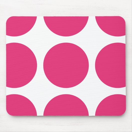 Tapis De Souris Grand Pois Mousepad (Devant)