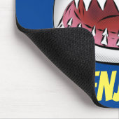 Tapis De Souris Grand requin blanc moyen dessin animé (Coin)