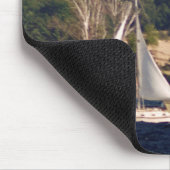 Tapis De Souris Grand Sable Lighthouse & Boat mousepad (Coin)