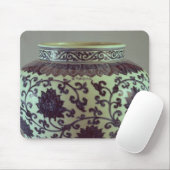 Tapis De Souris Grand vase bleu et blanc à Ming (Avec souris)