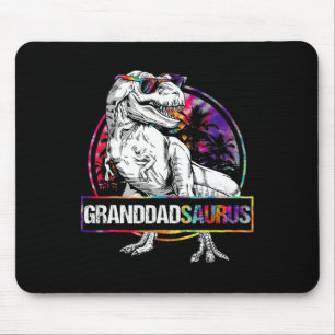 Tapis De Souris Granddadsaurus Dinosaure Grand-Père Saurus T-shirt