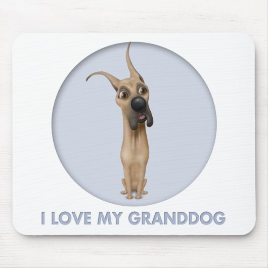Tapis De Souris Granddog de great dane (Devant)