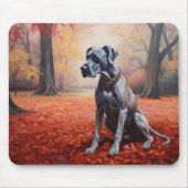 Tapis De Souris Grande Danse en automne Feuilles automne Inspirati (Devant)