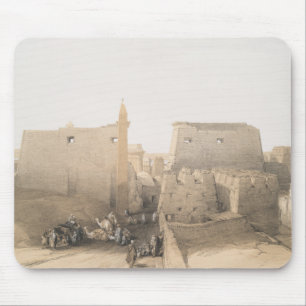 Tapis De Souris Grande entrée du Temple de Louxor, Egypte