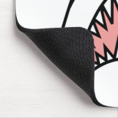 Tapis De Souris grande exagération blanche (Coin)