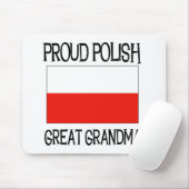 Tapis De Souris Grande grand-maman polonaise fière (Avec souris)