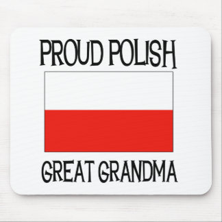 Tapis De Souris Grande grand-maman polonaise fière