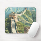 Tapis De Souris Grande muraille de Chine (Avec souris)