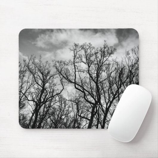 Tapis De Souris Grande vague d'arbres (Avec souris)