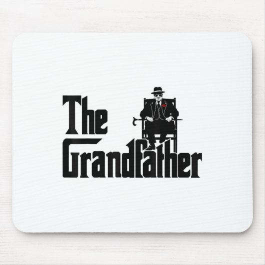 Tapis De Souris Grandfather Funny Quote Design For Grandpas  (Devant)