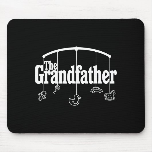 Tapis De Souris Grandfather Funny Quote Design For Grandpas (Devant)