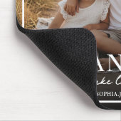 Tapis De Souris Grandkids Make Life Grand White Script Photo (Coin)