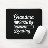 Tapis De Souris Grandma 2026 Loading Pregnancy Announcement New Gr (Avec souris)