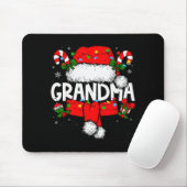 Tapis De Souris Grandma Christmas Pajama Santa Claus Family Matchi (Avec souris)
