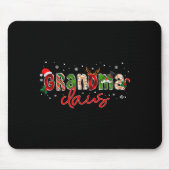 Tapis De Souris Grandma Claus Santa Claus Family Matching Christma (Devant)