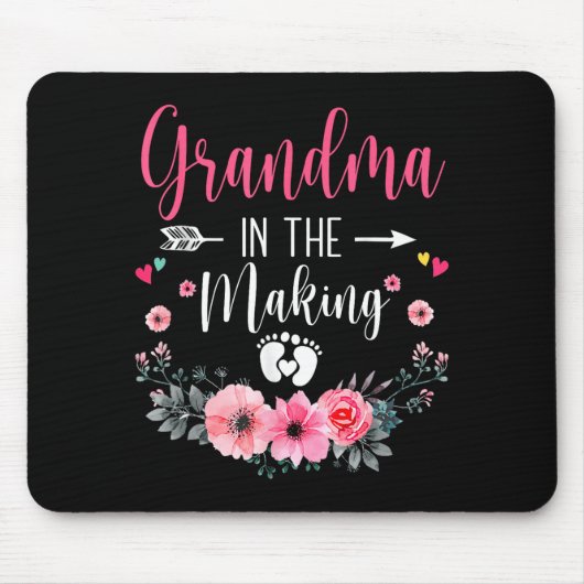 Tapis De Souris Grandma In The Making Vitro Fertilization Pregnanc (Devant)