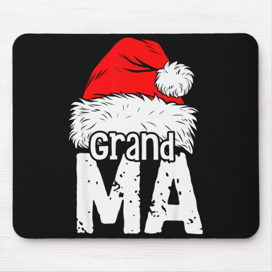 Tapis De Souris Grandma Santa Christmas Family Matching Pyjamas Xm (Devant)
