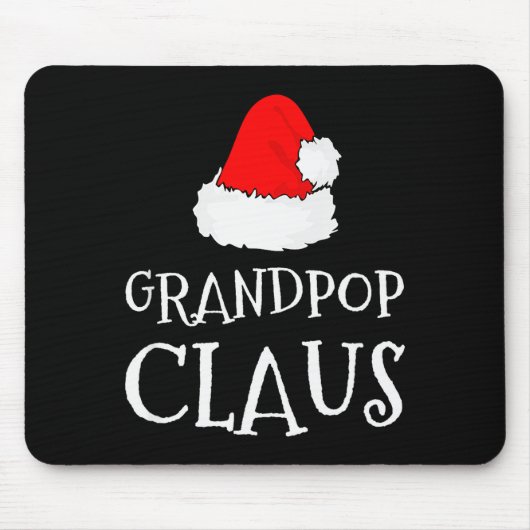 Tapis De Souris Grandp Claus Christmas Santa's Pajama Family Match (Devant)