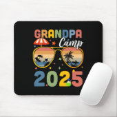 Tapis De Souris Grandpa Camp 2025 Summer Camping Vacation (Avec souris)