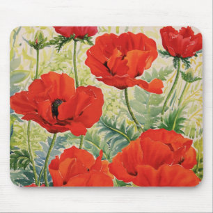 Tapis De Souris Grands pavots rouges