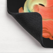 Tapis De Souris Grands poissons rouges Mousepad de Betta (Coin)