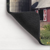 Tapis De Souris Grange rouge et Silo (Coin)