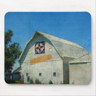 Tapis De Souris Grange rurale de l'Iowa