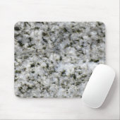 Tapis De Souris Granit de blanc de texture de roche (Avec souris)