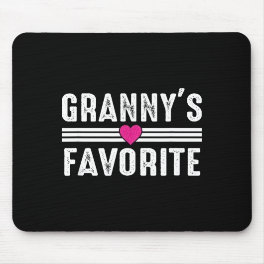 Tapis De Souris Granny's Favorite (Devant)