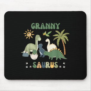 Tapis De Souris Grannysaurus T Rex Dinosaure Mémé Saurus Famille M