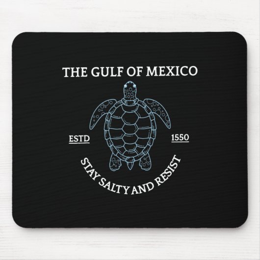 Tapis De Souris Graphic Sea Turtle Golfe Du Mexique Est 1550 (Devant)
