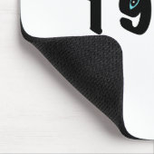 Tapis de souris graphique à l'illustration d'œil f (Coin)