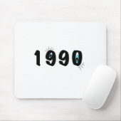 Tapis de souris graphique à l'illustration d'œil f (Avec souris)
