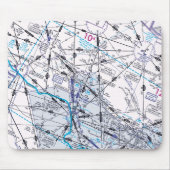 Tapis De Souris Graphique aéronautique (Devant)