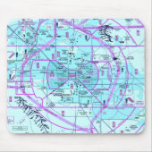 Tapis De Souris Graphique aéronautique (Devant)
