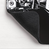 Tapis de souris graphique *[CINÉMA]* (Coin)
