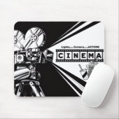 Tapis de souris graphique *[CINÉMA]* (Avec souris)