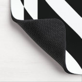 Tapis De Souris Graphique d'amour cool, noir (Coin)