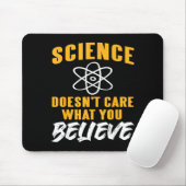 Tapis De Souris Graphique d'atome La science se fiche de ce que vo (Avec souris)
