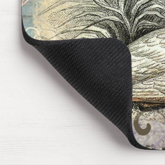 Tapis De Souris Graphique de cygne (Coin)