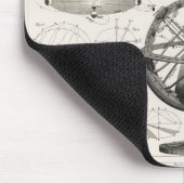 Tapis De Souris Graphique de lune alchimiste (Coin)