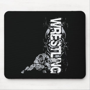 Tapis De Souris Graphique de lutte Lutteur fort pour hommes femmes