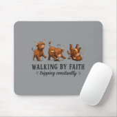 Tapis De Souris Graphique de marche (Avec souris)