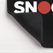 Tapis De Souris Graphique de typographie japonaise Snoopy (Coin)