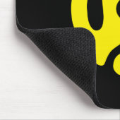 Tapis De Souris Graphique d'espaceur Jaune 45 (Coin)