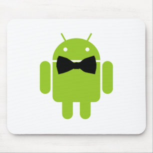 Tapis De Souris Graphique d'icône de robot Android formel